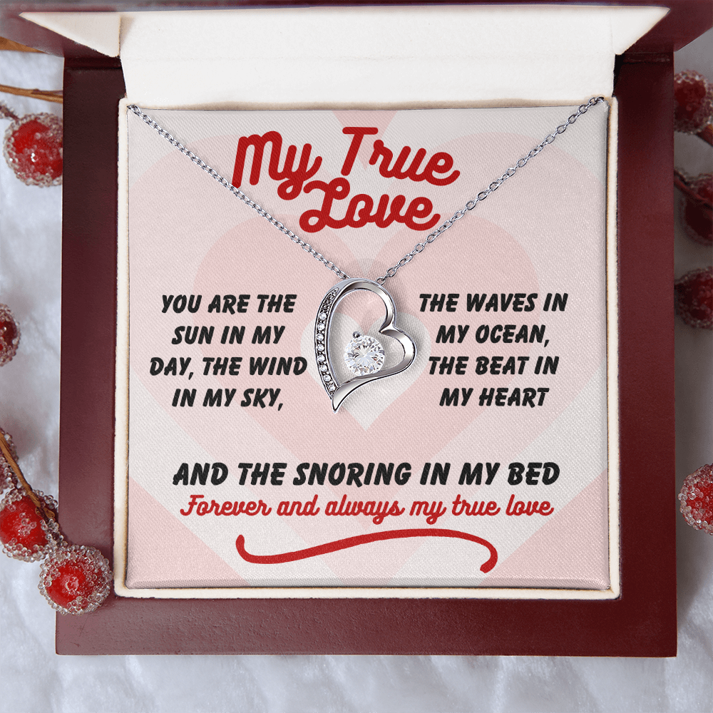 My true love - You are the sun - Forever Love Necklace