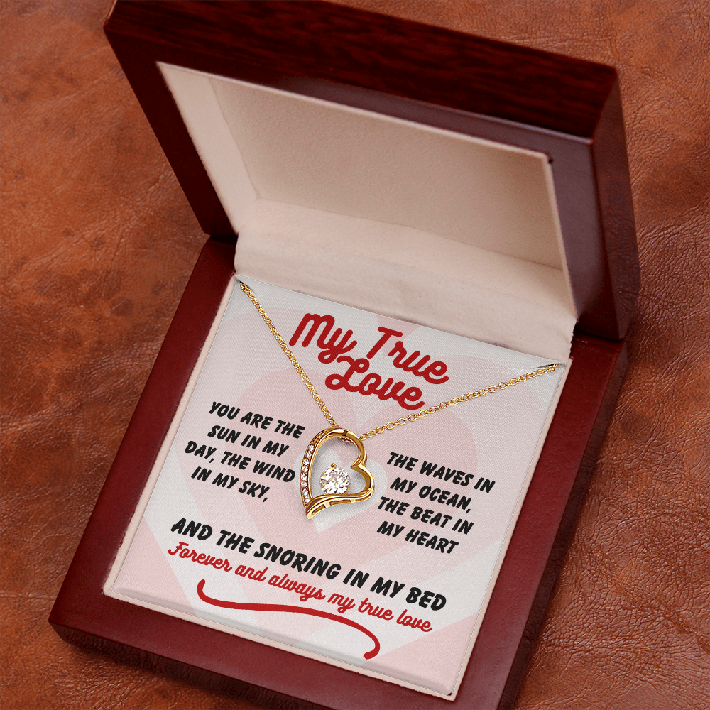 My true love - You are the sun - Forever Love Necklace