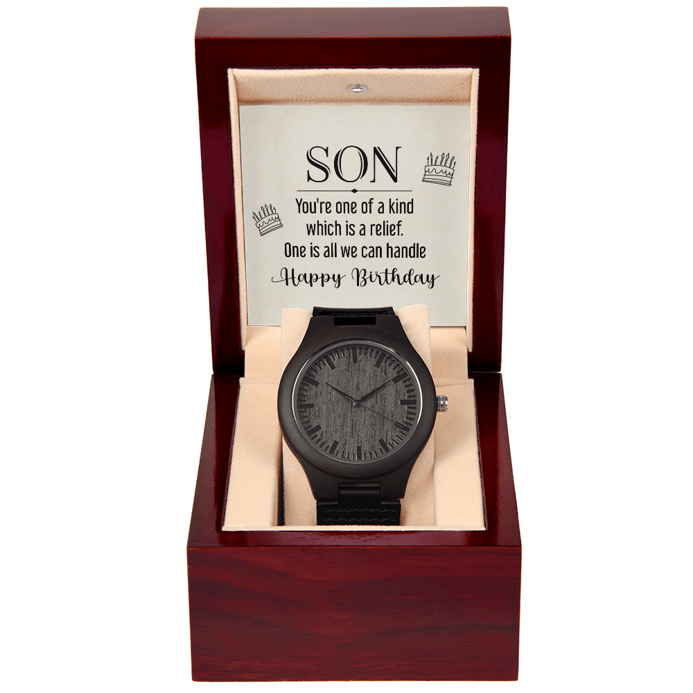 To Son - Son. You're one - Wooden Watch