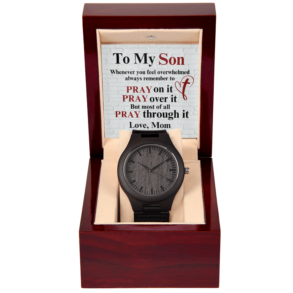 To Son - To my son. Whenever - Wooden Watch