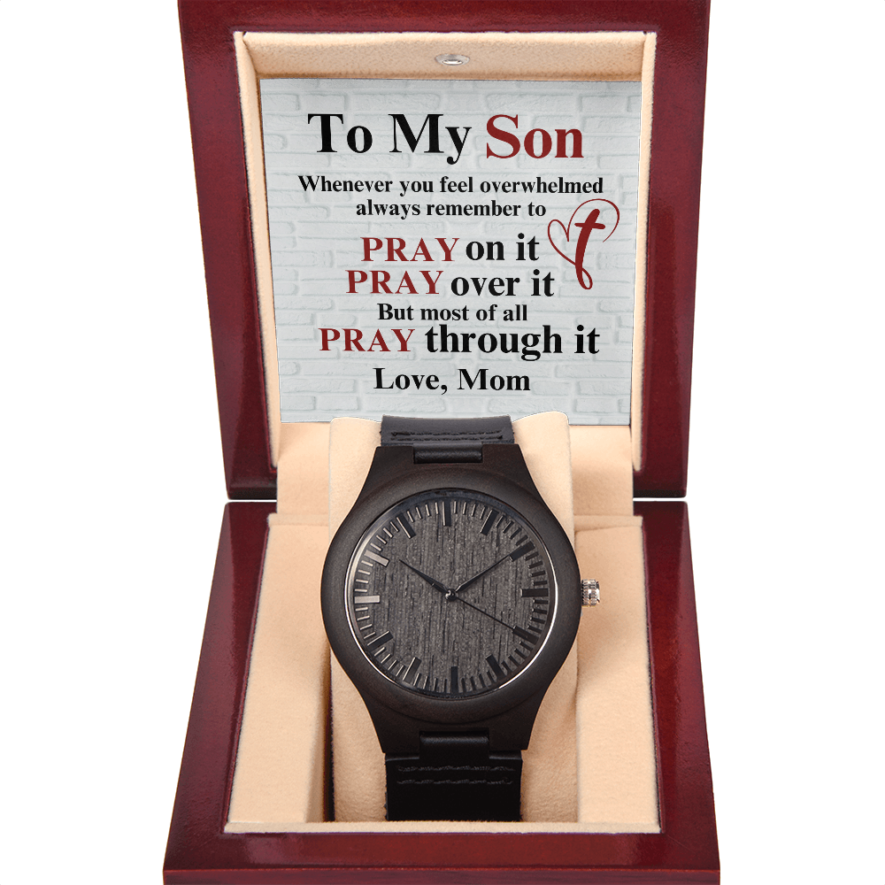 To Son - To my son. Whenever - Wooden Watch