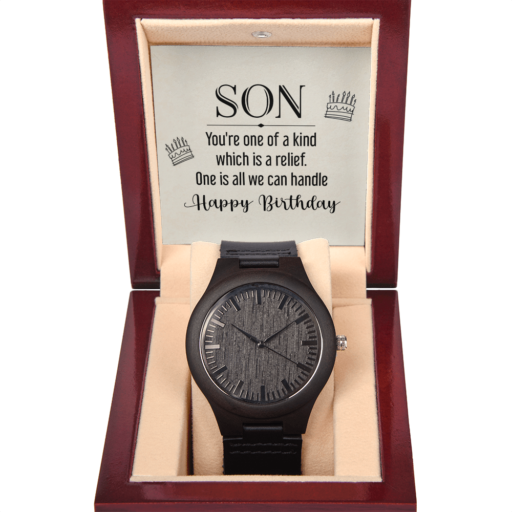 To Son - Son. You're one - Wooden Watch