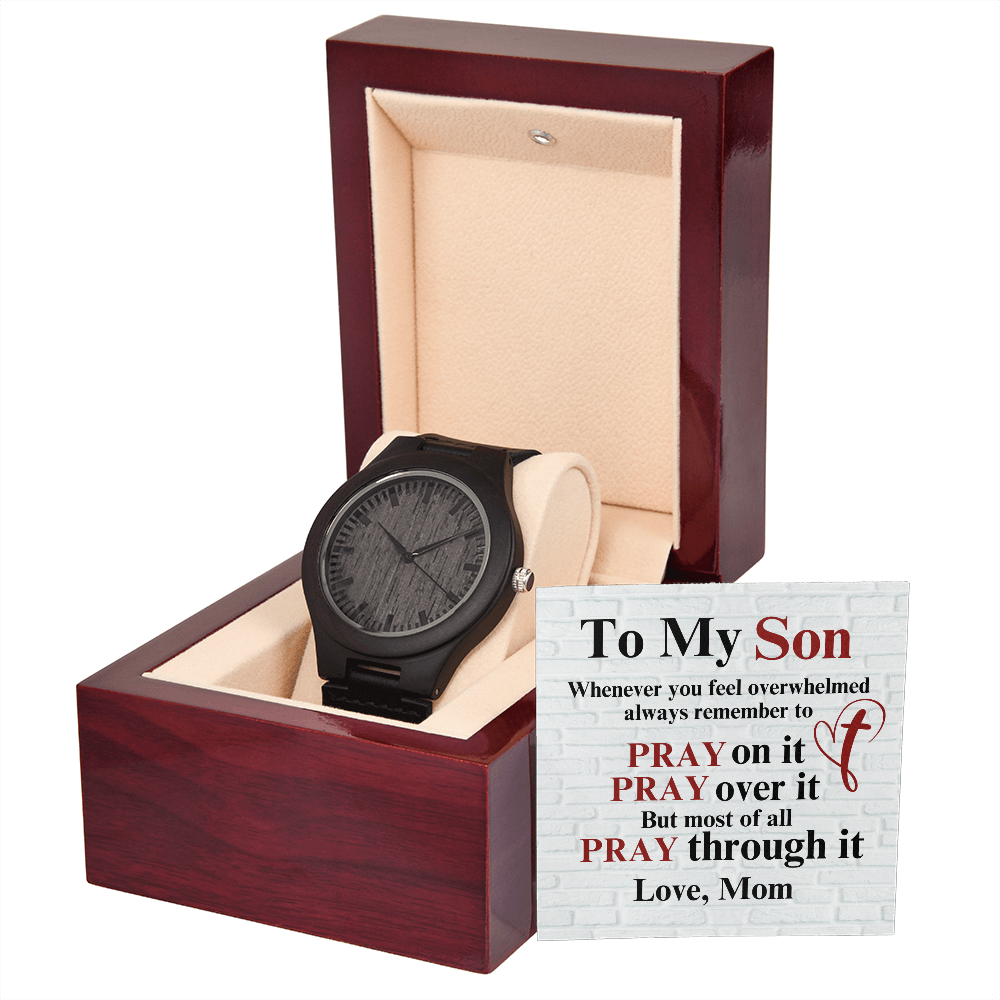 To Son - To my son. Whenever - Wooden Watch