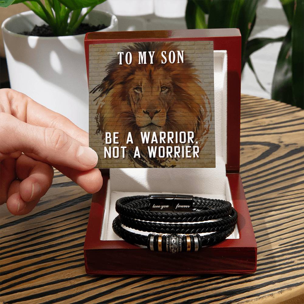 To Son - To my son. Be - Love You Forever Bracelet
