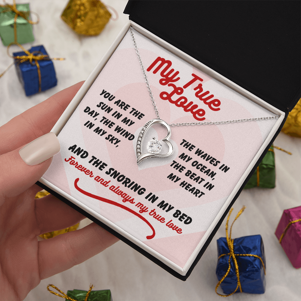 My true love - You are the sun - Forever Love Necklace