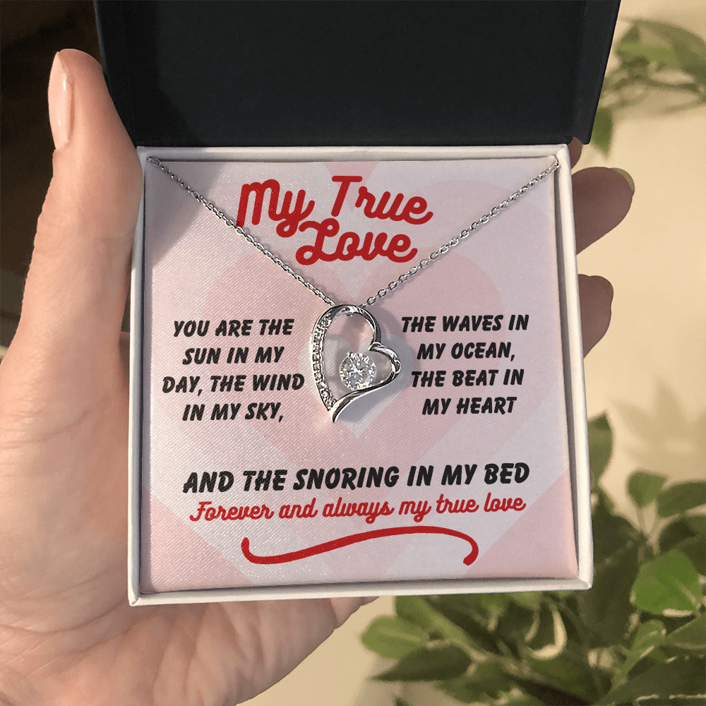 My true love - You are the sun - Forever Love Necklace