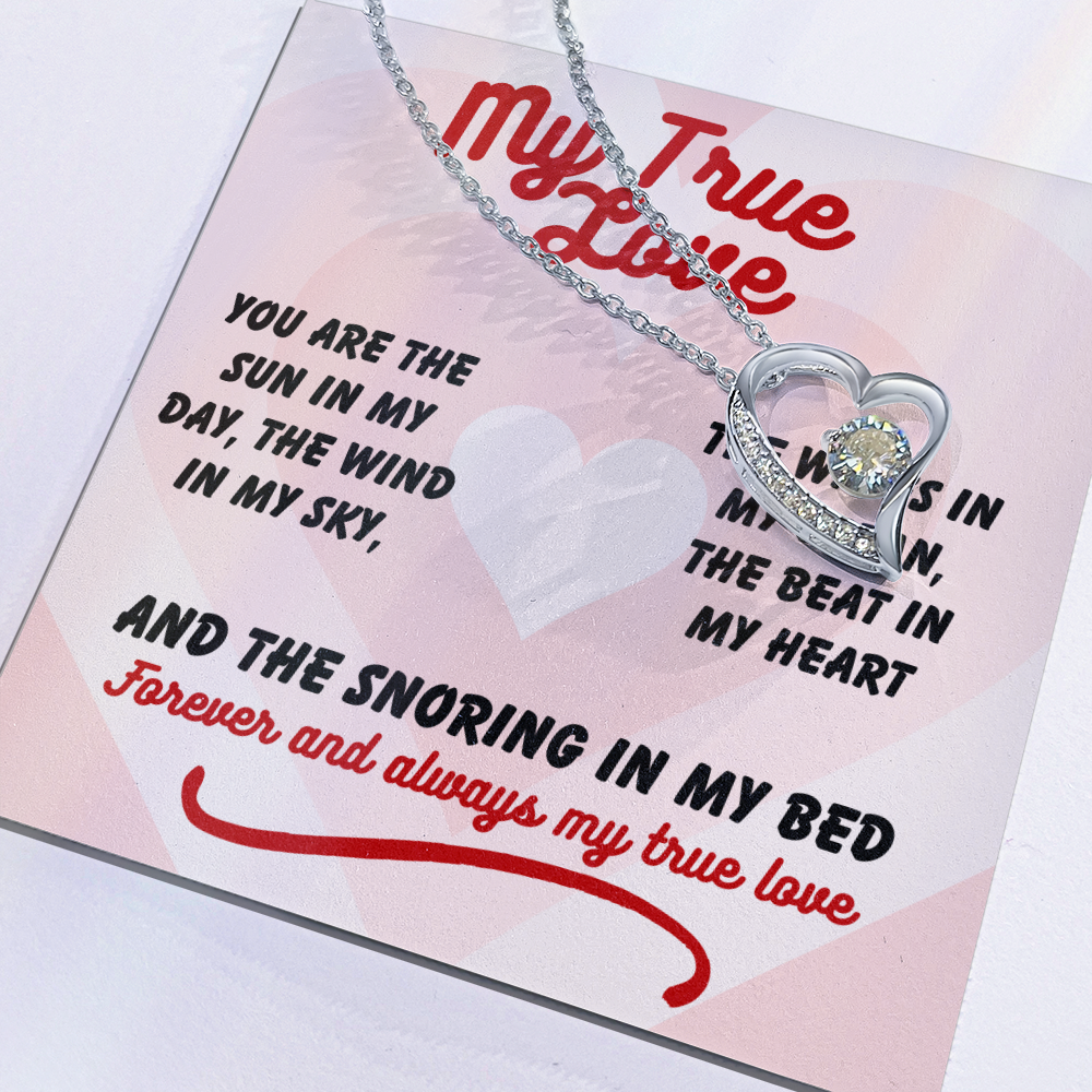 My true love - You are the sun - Forever Love Necklace