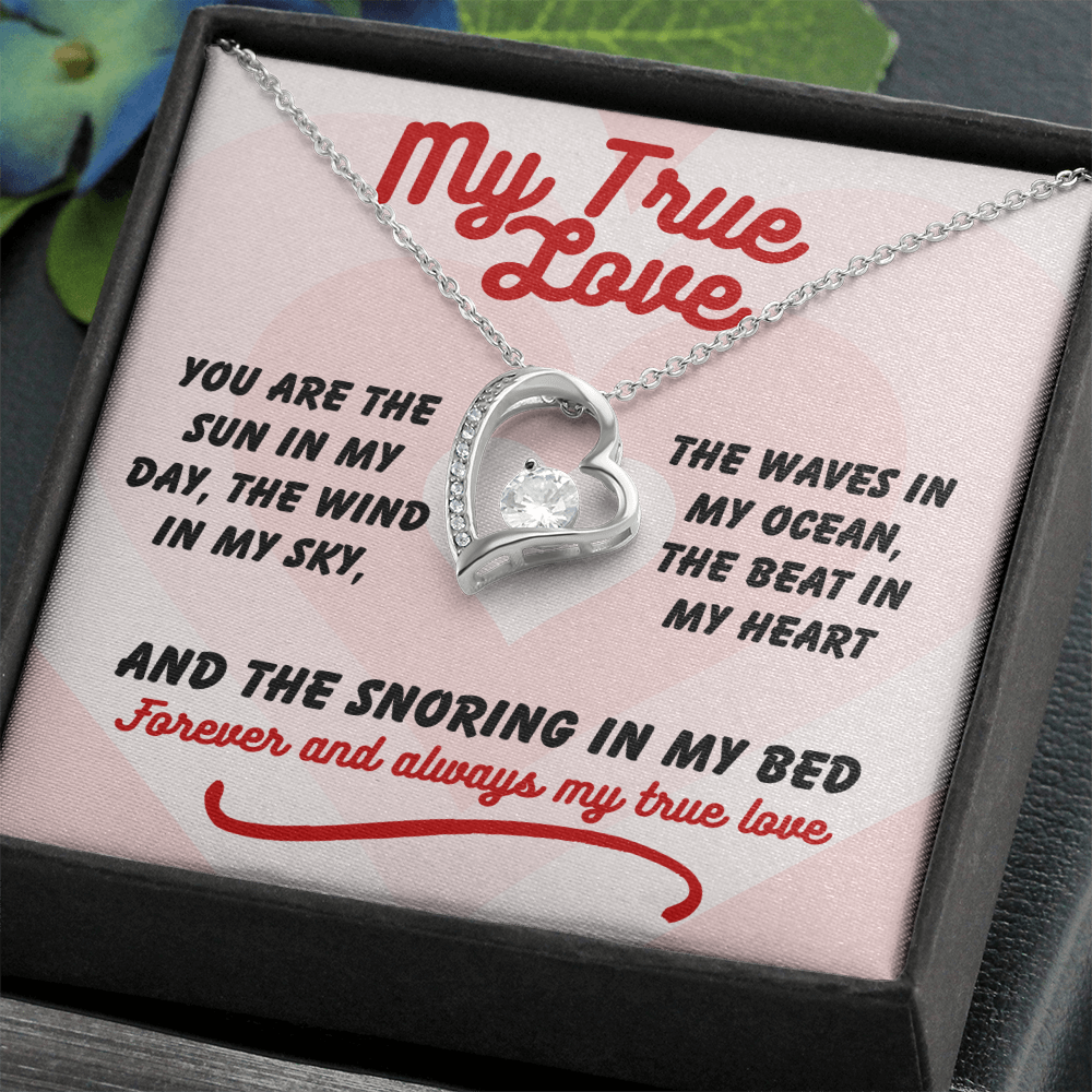 My true love - You are the sun - Forever Love Necklace