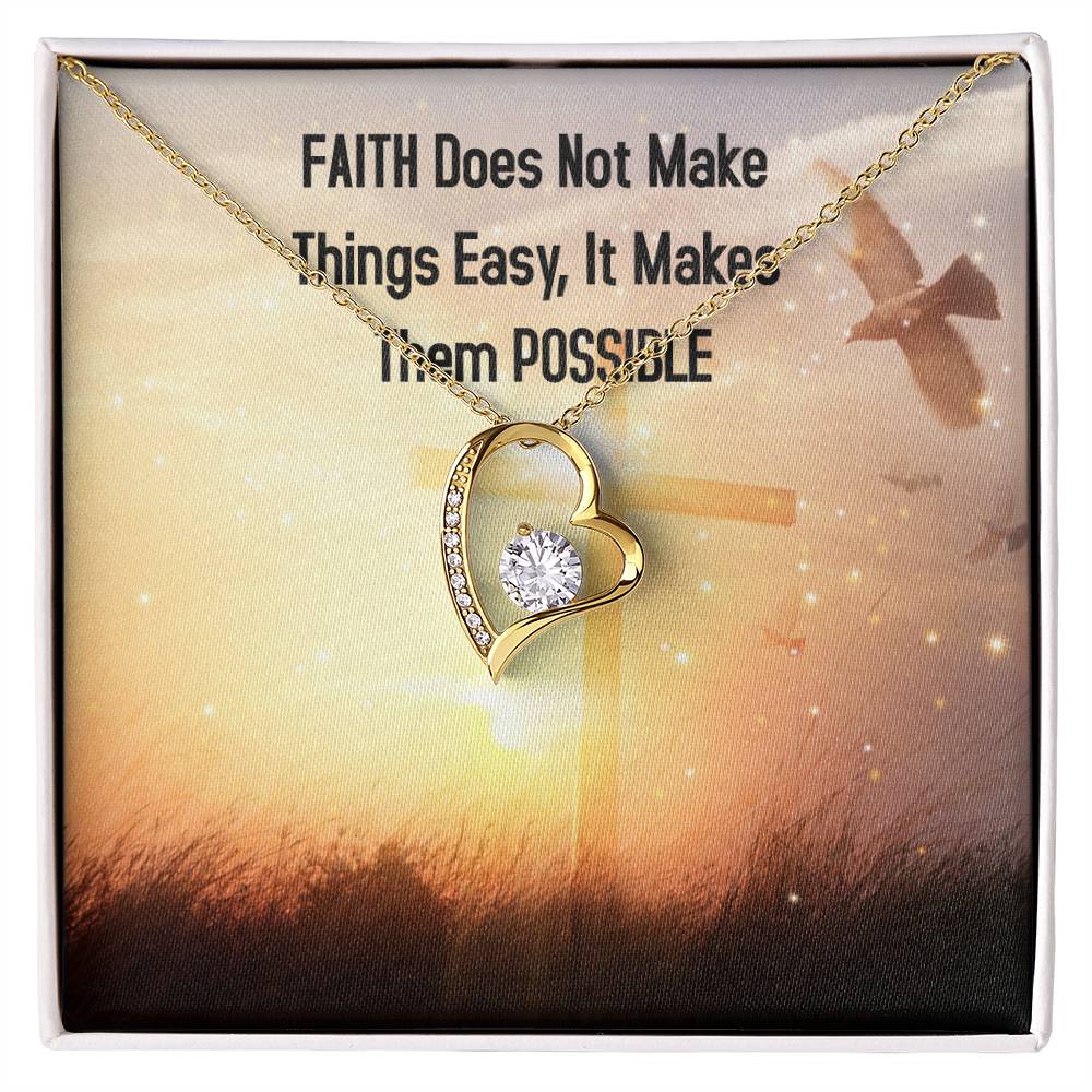 Easter - Faith - Forever Love Necklace