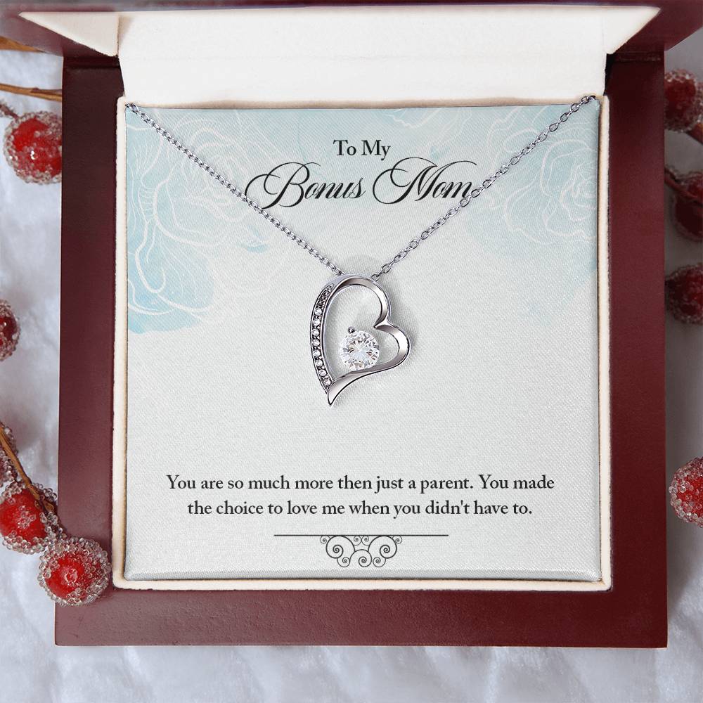 To Bonus Mom - You are so much - Forever Love Necklace