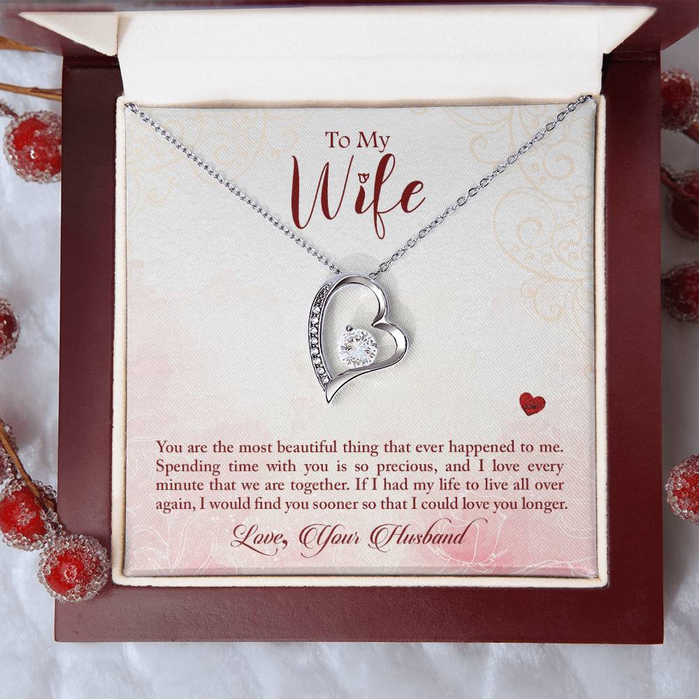 To Wife - You are - Forever Love Necklace