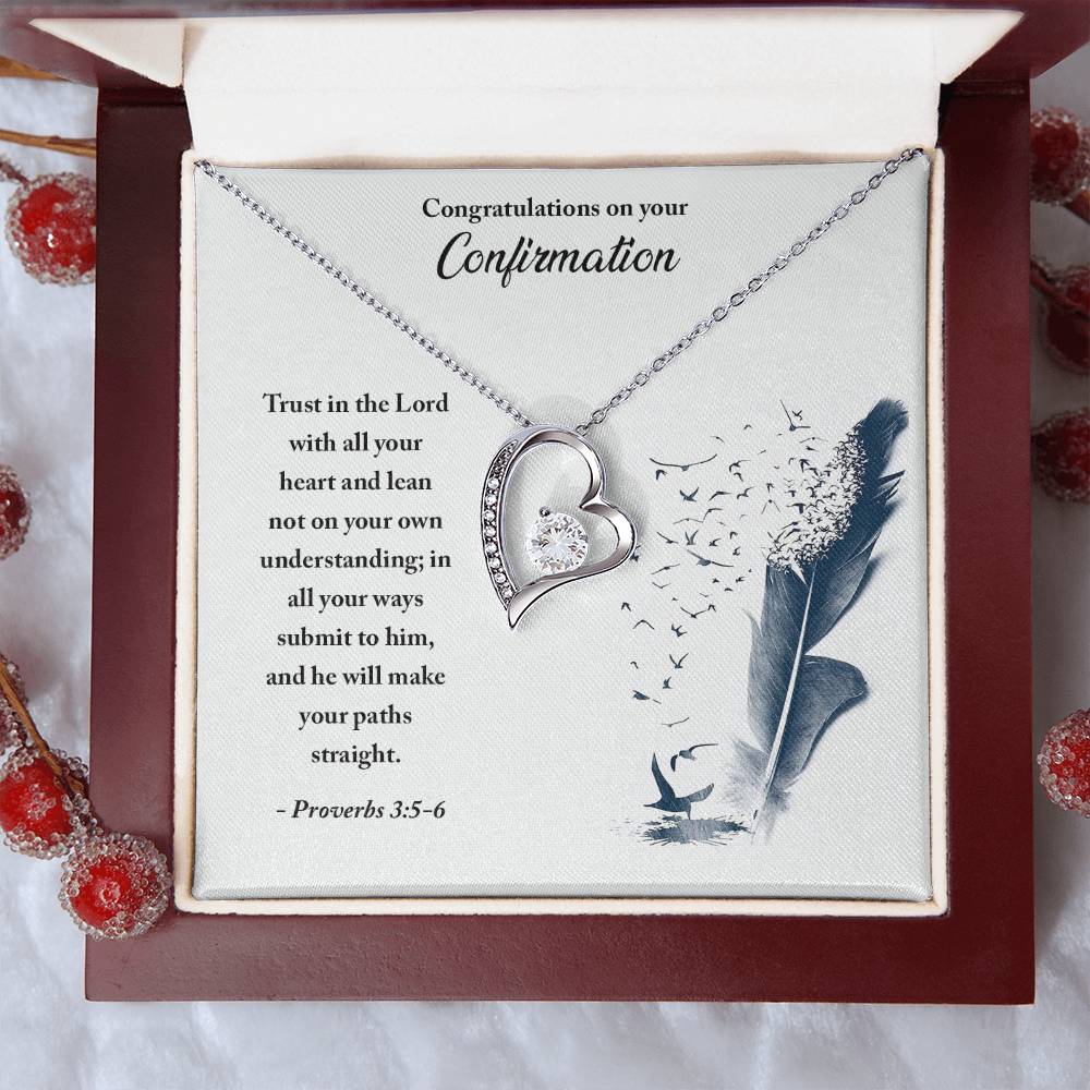 Confirmation - Trust in the Lord - Forever Love Necklace