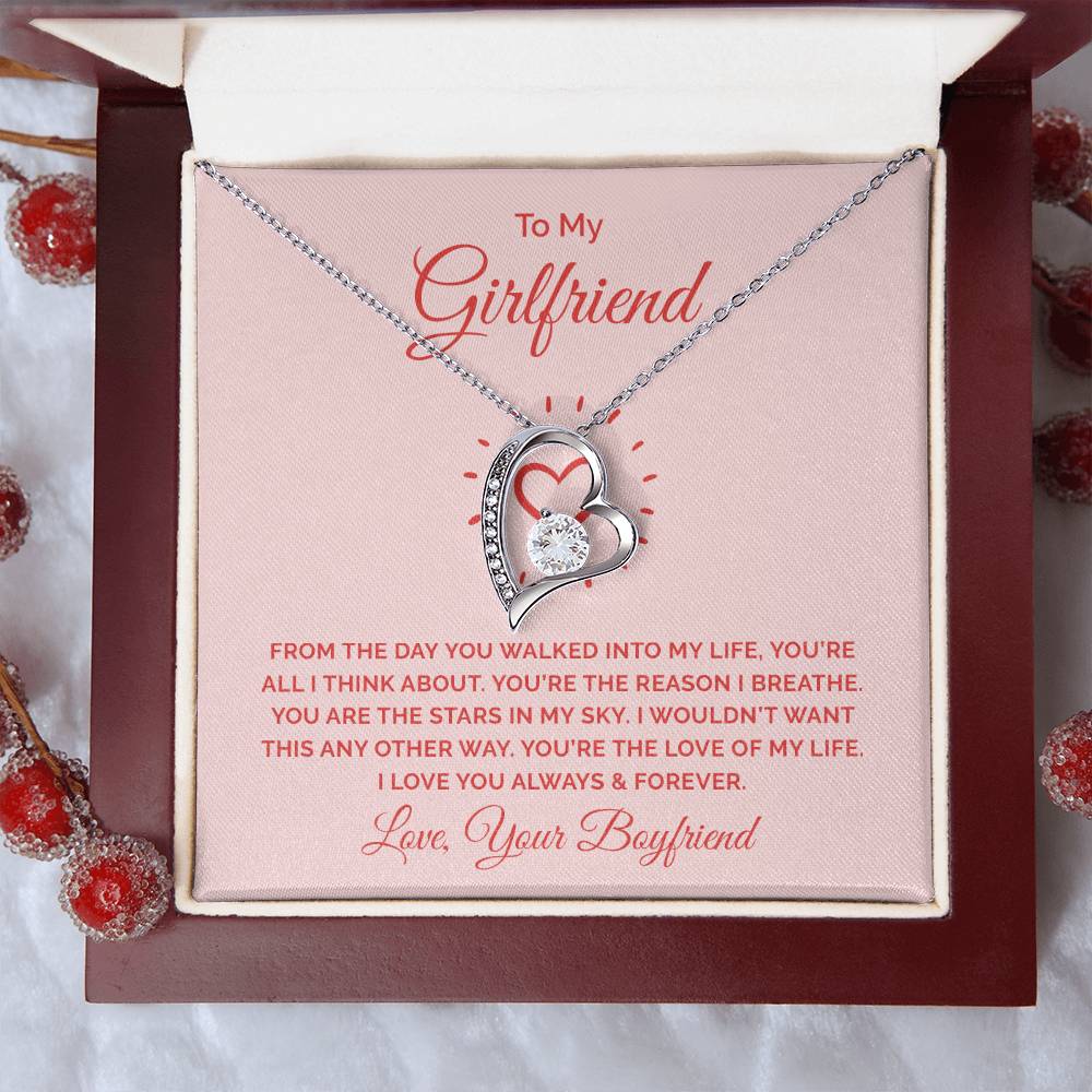 To Girlfriend - From the day - Forever Love Necklace