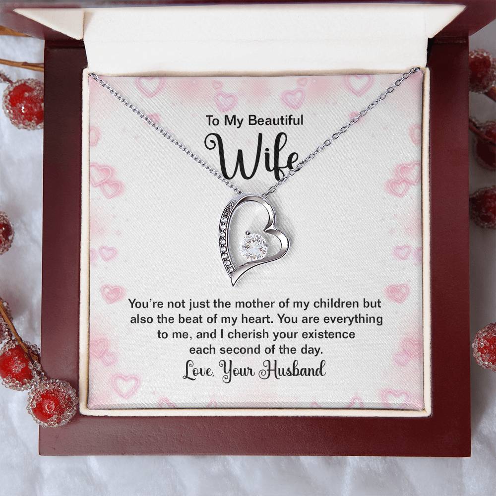 To Wife - You're not just - Forever Love Necklace