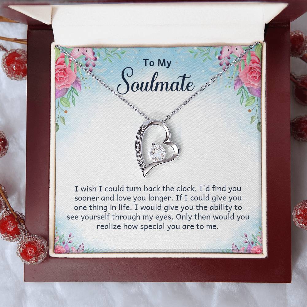 To Soulmate - I wish - Forever Love Necklace