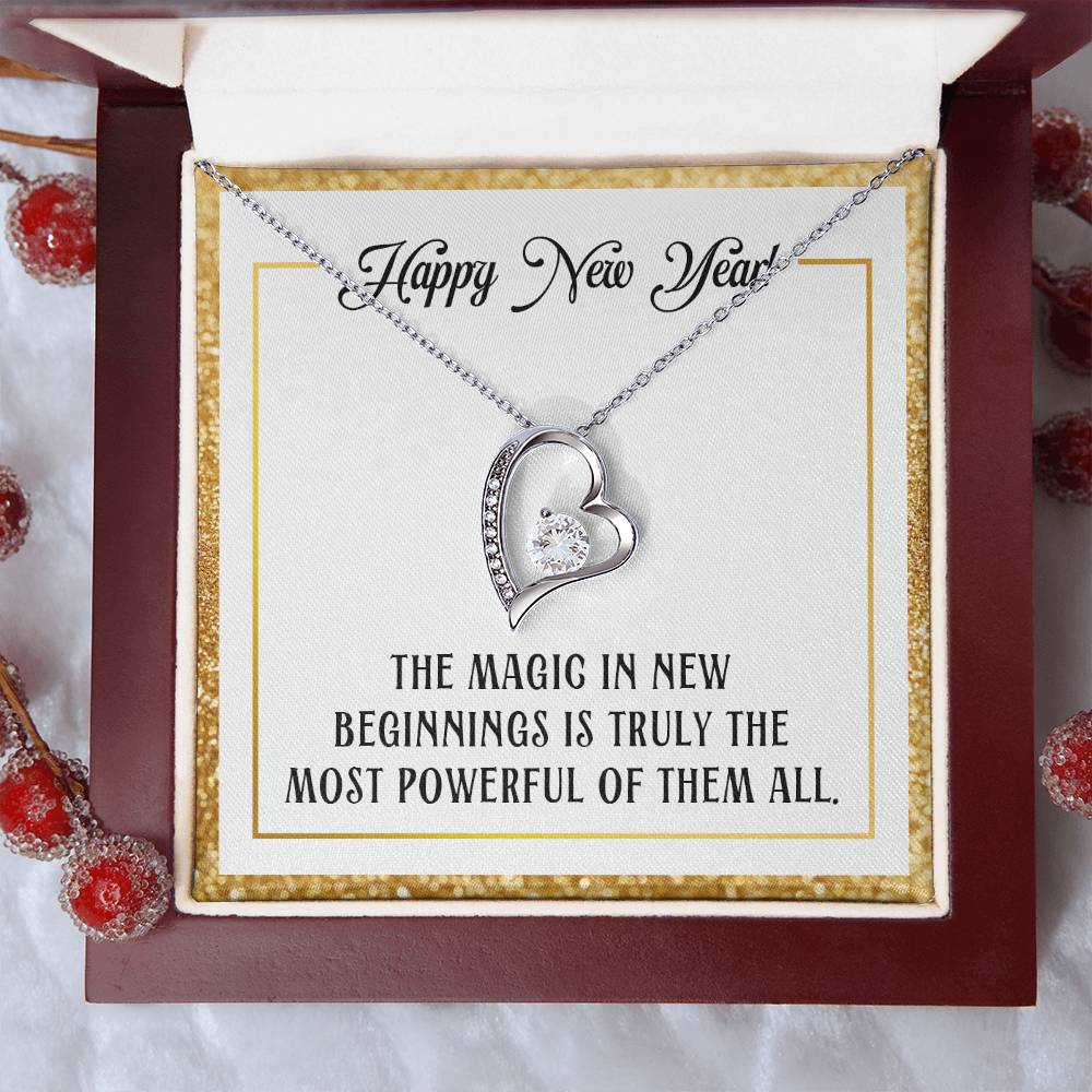 Happy New Year - The magic - Forever Love Necklace