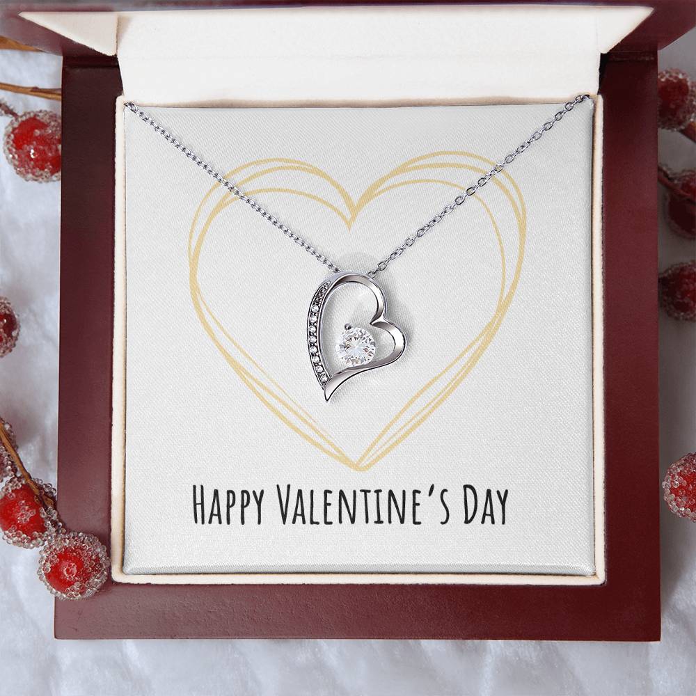 Valentine's Day - Heart - Forever Love Necklace