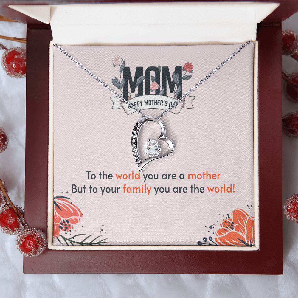 Mother's Day - To the world - Forever Love Necklace