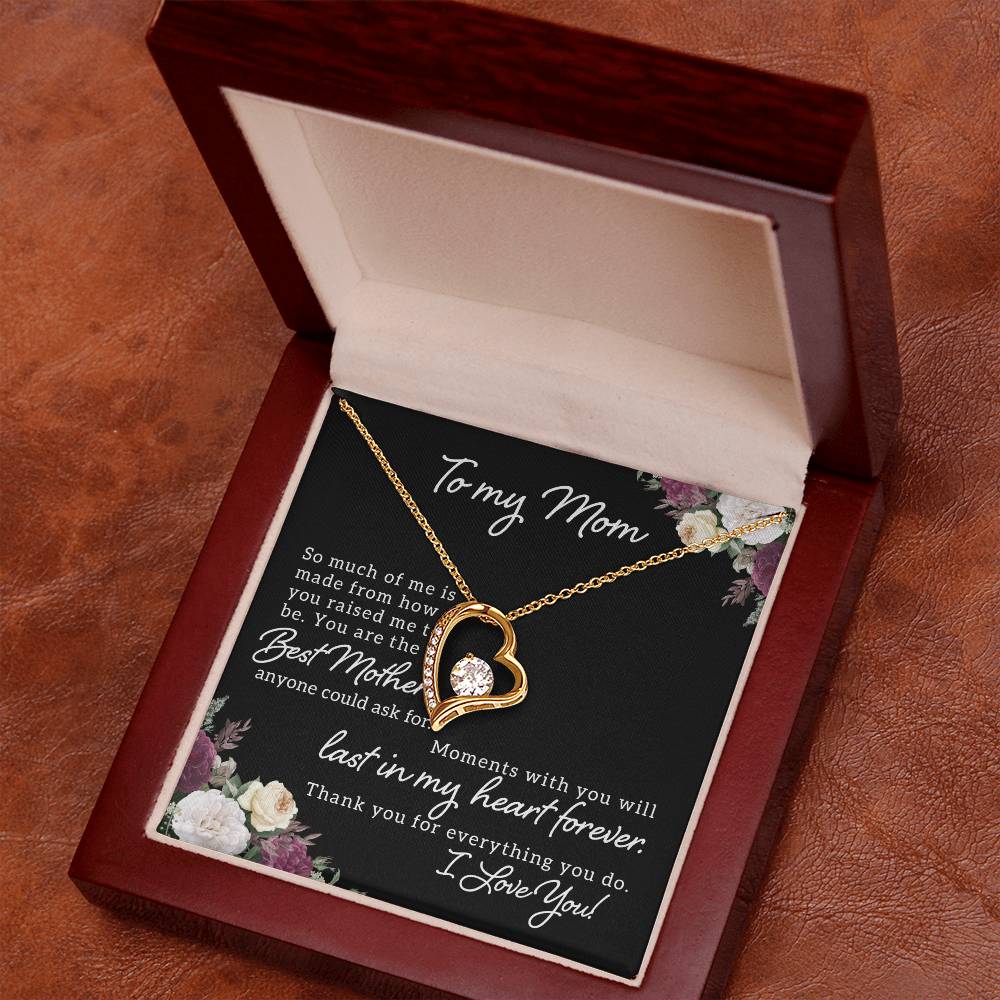 To Mom - So Much of me - Forever Love Necklace