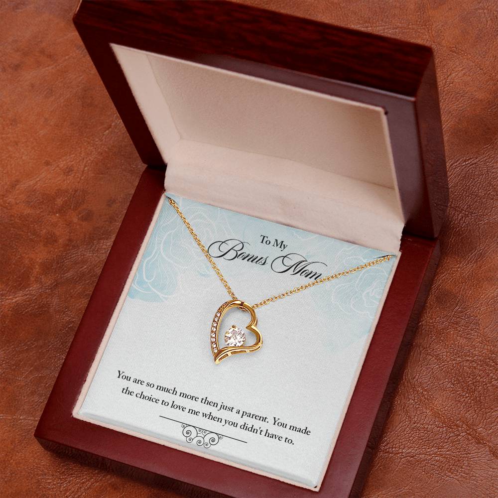 To Bonus Mom - You are so much - Forever Love Necklace