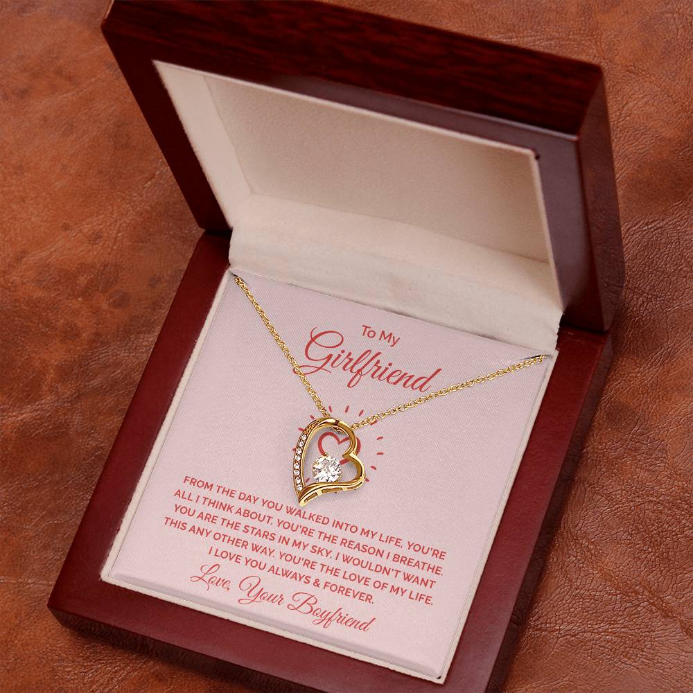 To Girlfriend - From the day - Forever Love Necklace