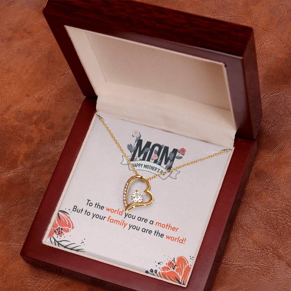 Mother's Day - To the world - Forever Love Necklace