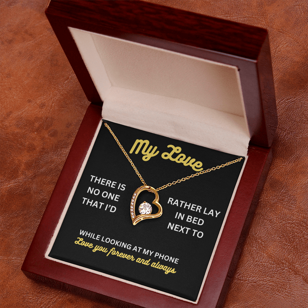 My love - There is no one - Forever Love Necklace