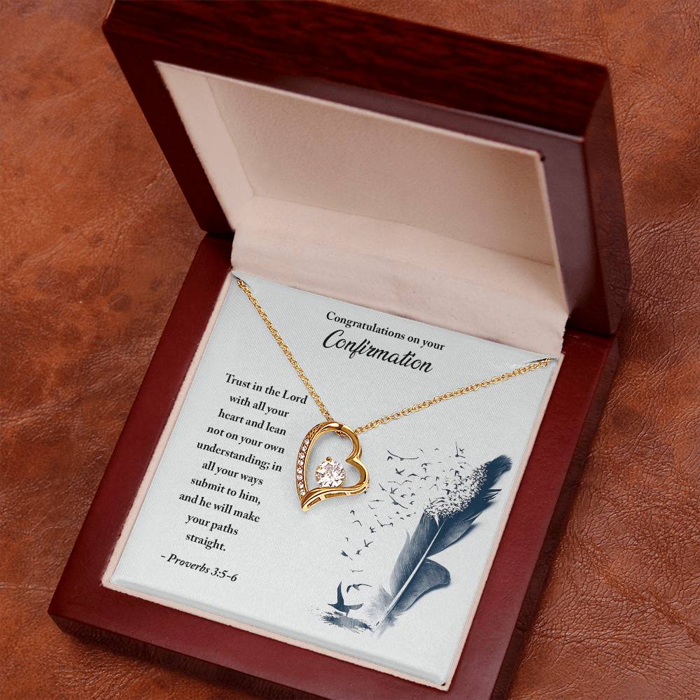 Confirmation - Trust in the Lord - Forever Love Necklace