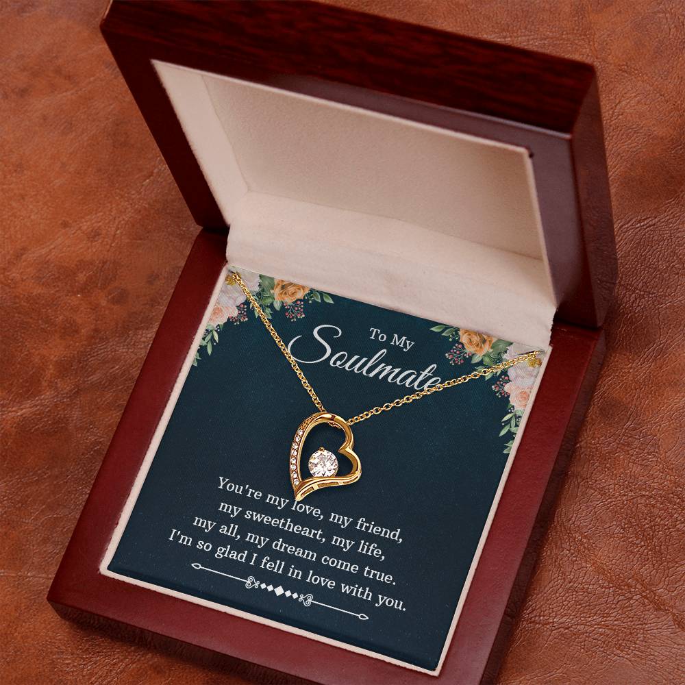 To Soulmate - You're my love - Forever Love Necklace