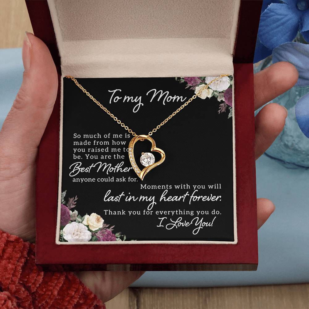 To Mom - So Much of me - Forever Love Necklace