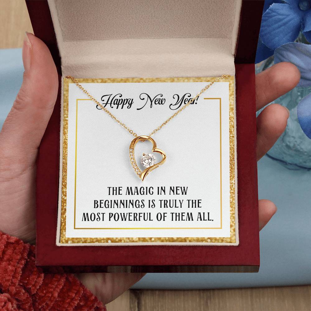 Happy New Year - The magic - Forever Love Necklace