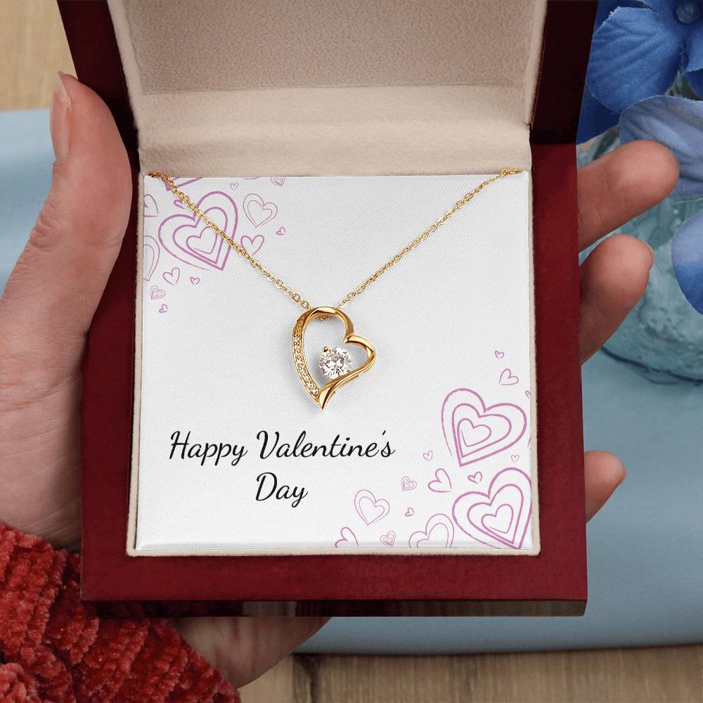 Valentine's Day - Hearts - Forever Love Necklace