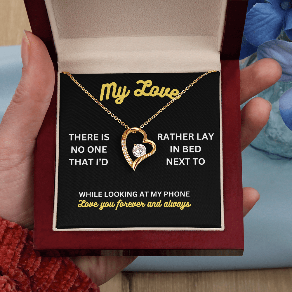 My love - There is no one - Forever Love Necklace