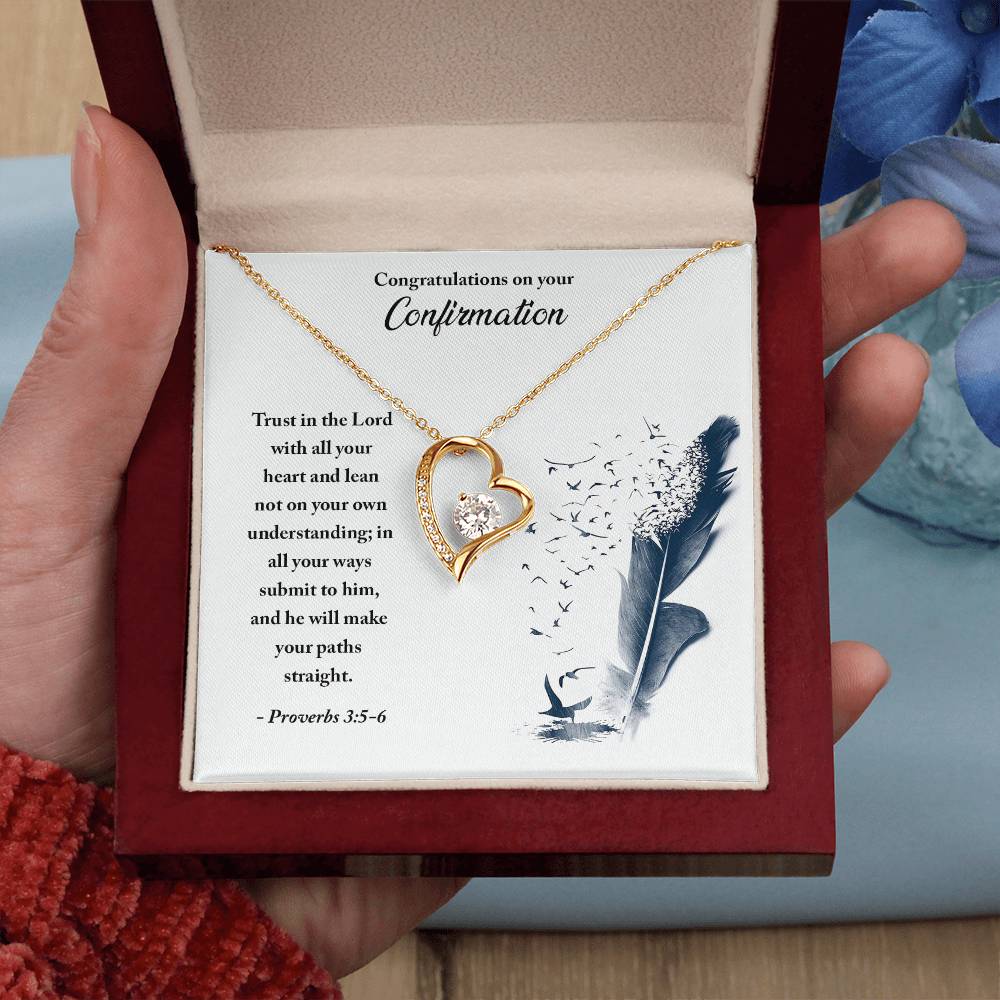 Confirmation - Trust in the Lord - Forever Love Necklace