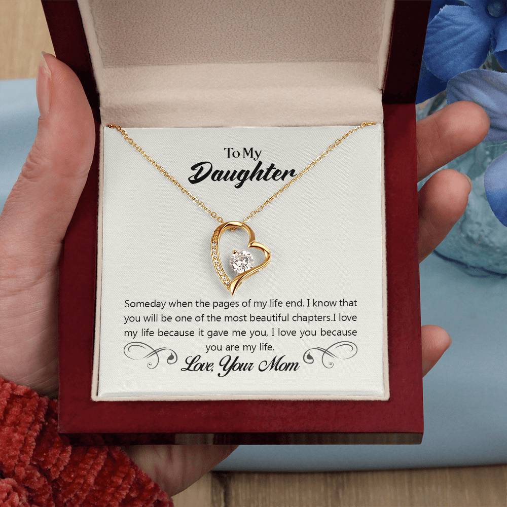 To Daughter - Someday when - Forever Love Necklace