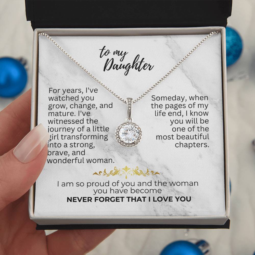 To Daughter - For years - Eternal Hope Necklace