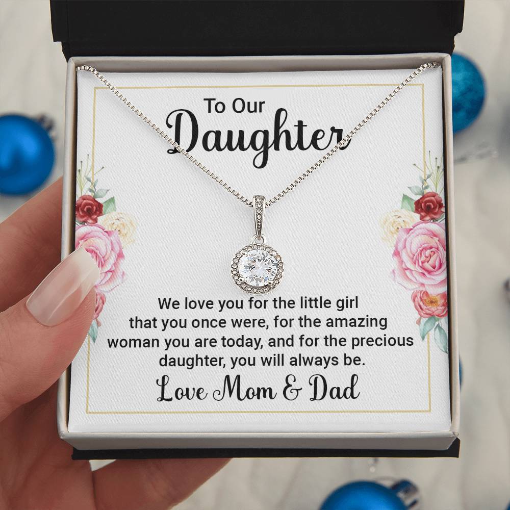 To Daughter - We love you - Eternal Hope Necklace