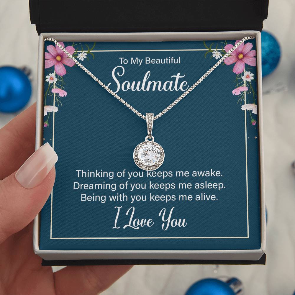 To Soulmate - Thinking of you - Eternal Hope Necklace