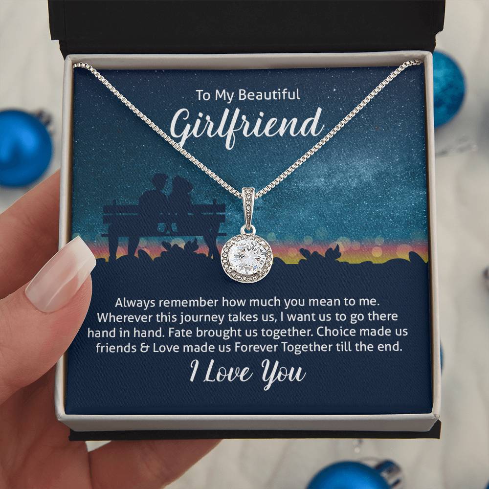 To Girlfriend - Always remember - Eternal Hope Necklace