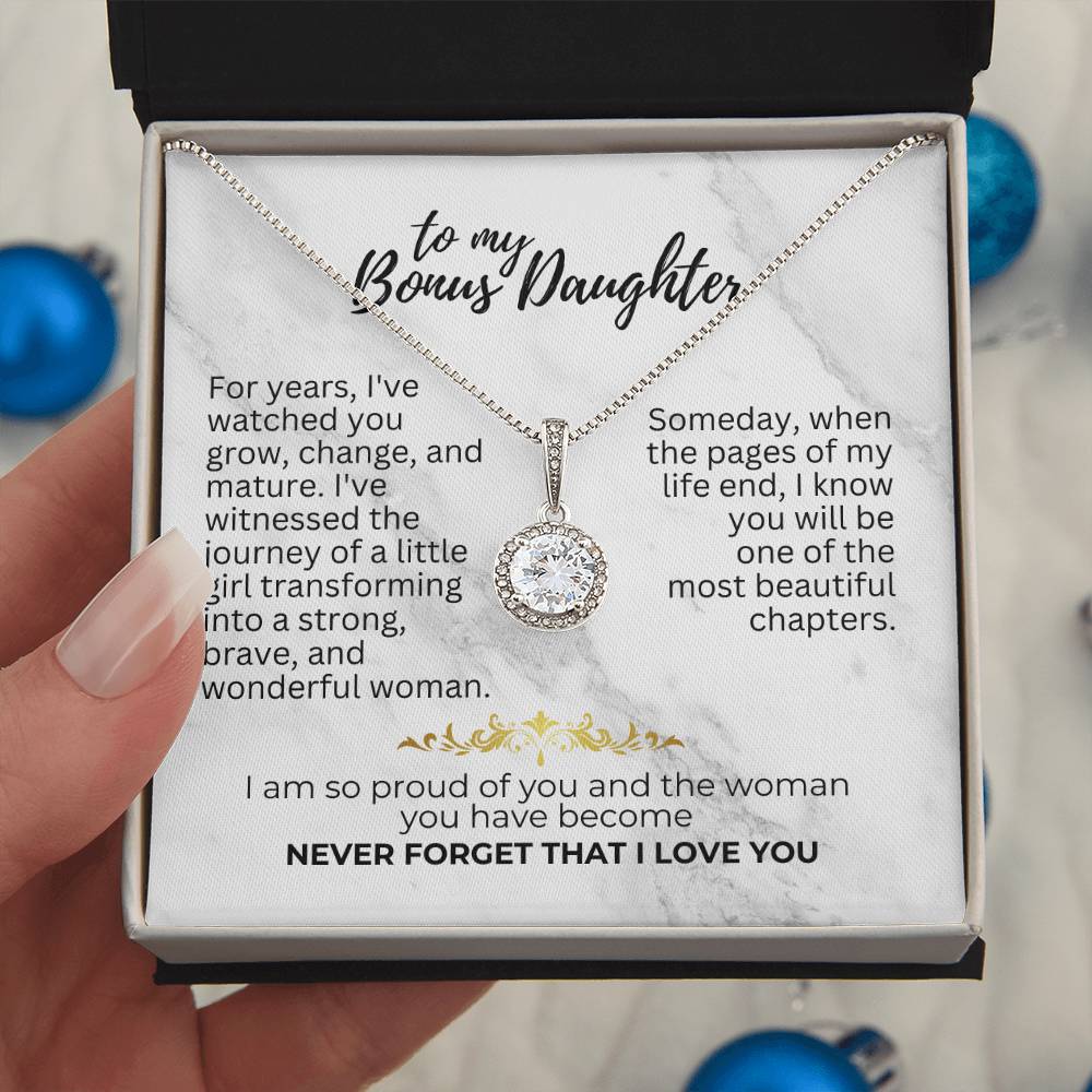 To Bonus Daughter - For years - Eternal Hope Necklace