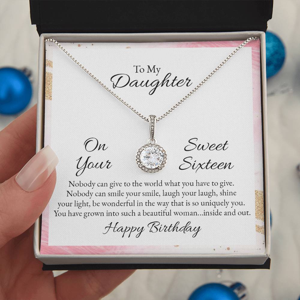 To Daughter - On your sweet sixteen - Eternal Hope Necklace