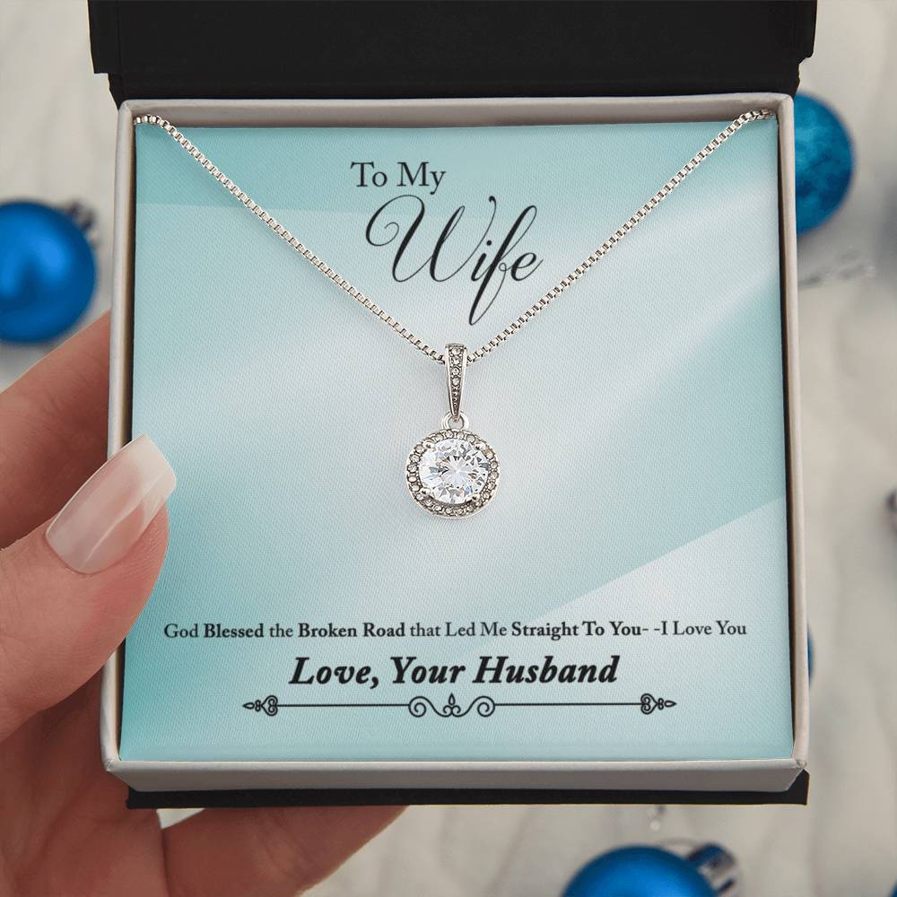 To Wife - God blessed - Eternal Hope Necklace