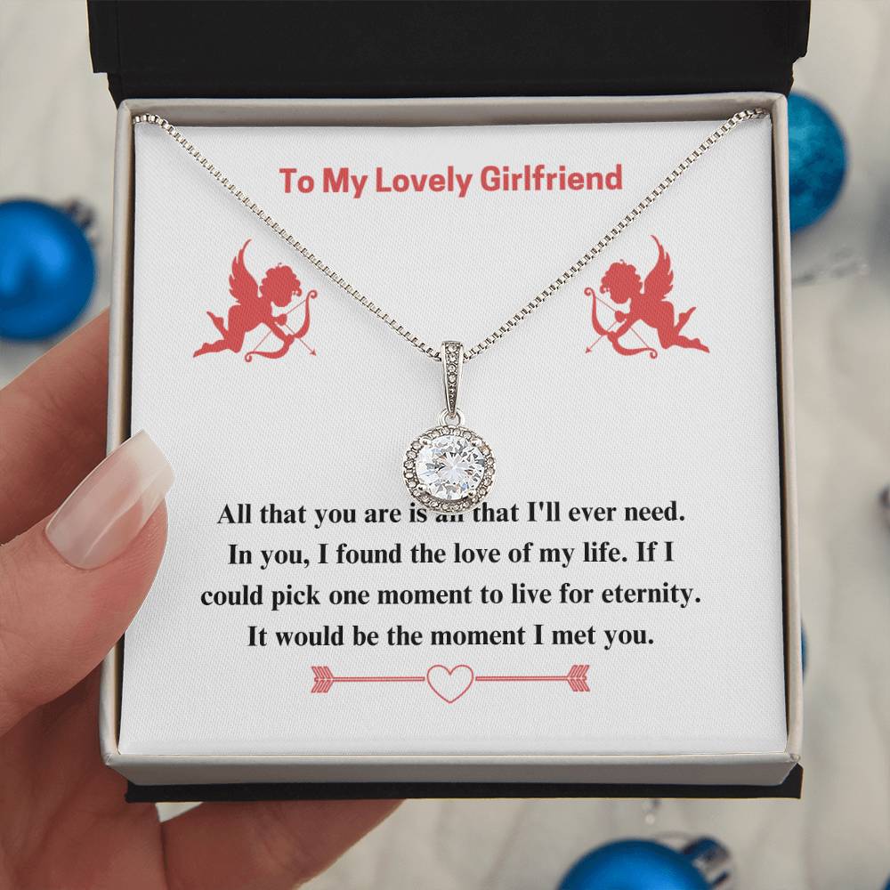 To Girlfriend - If I could - Eternal Hope Necklace