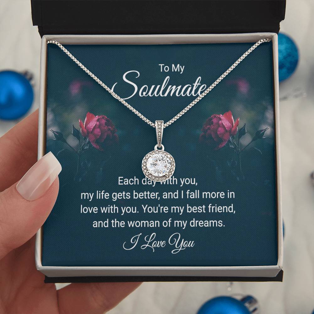 To Soulmate - Each day with you - Eternal Hope Necklace