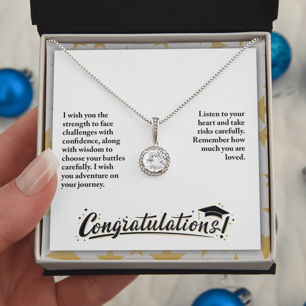 Graduation - I wish you the strength - Eternal Hope Necklace