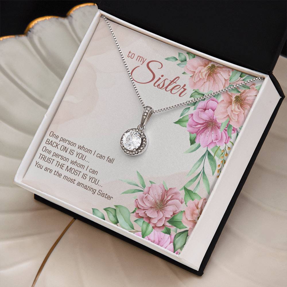 To Sister - One person - Eternal Hope Necklace