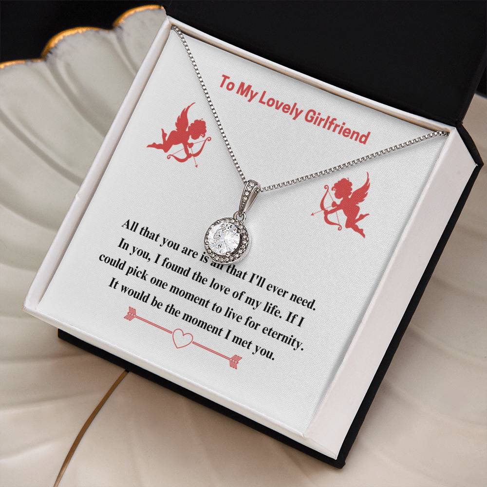 To Girlfriend - If I could - Eternal Hope Necklace