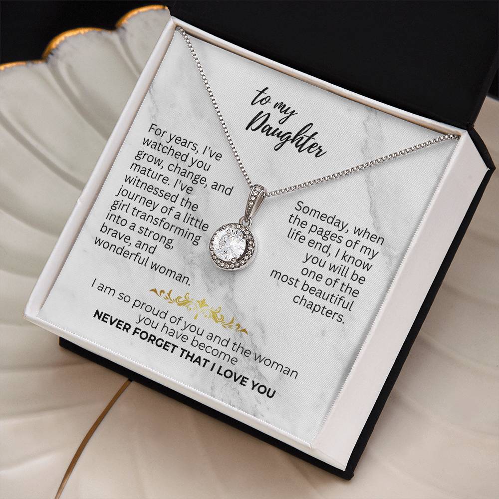 To Daughter - For years - Eternal Hope Necklace