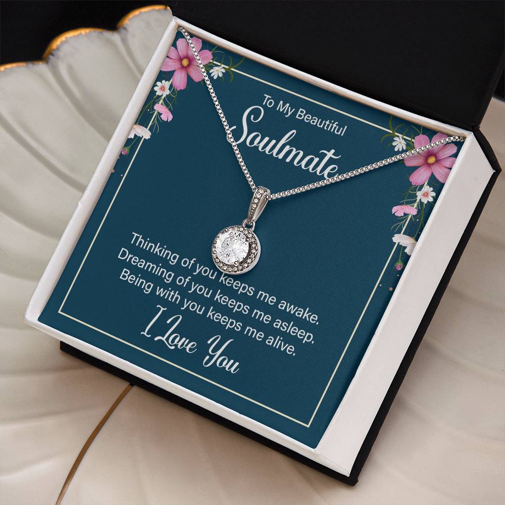 To Soulmate - Thinking of you - Eternal Hope Necklace