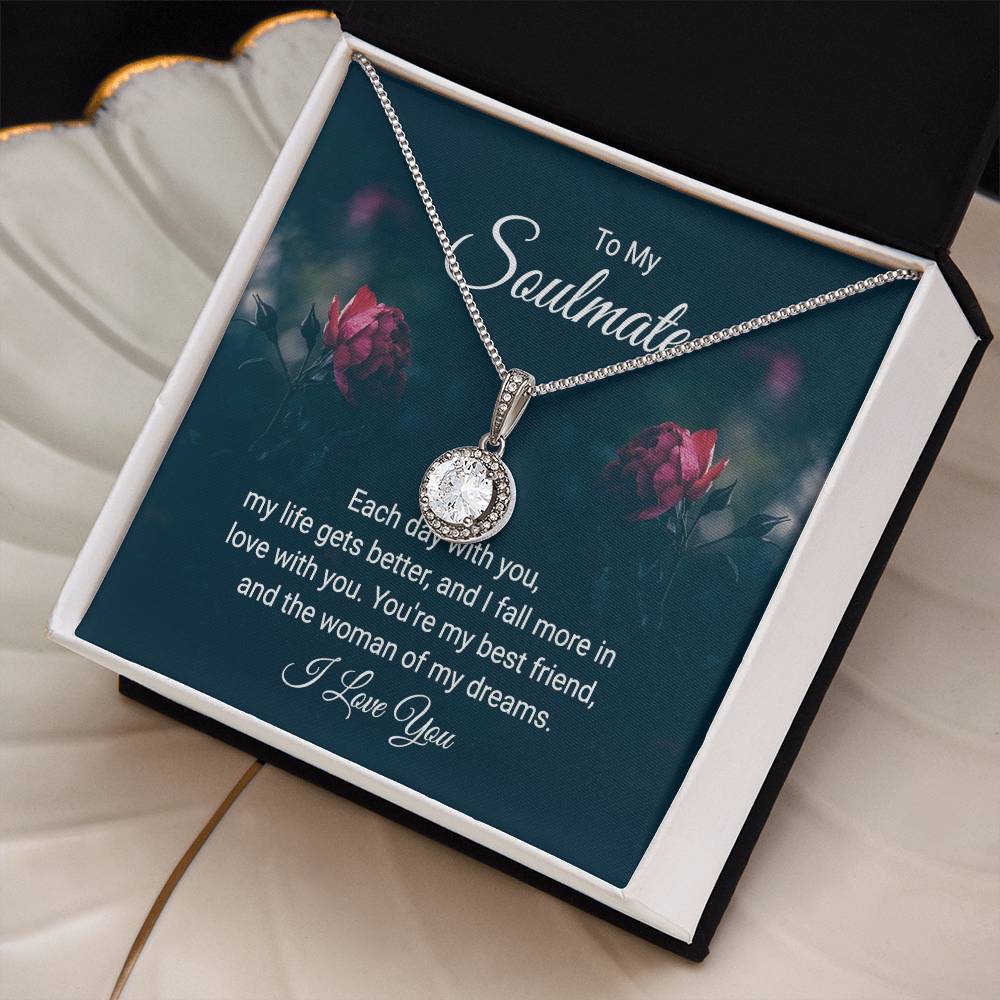 To Soulmate - Each day with you - Eternal Hope Necklace